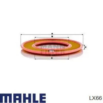 LX66 Mahle Original filtro de aire