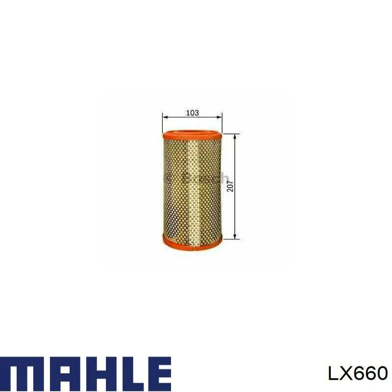 LX660 Mahle Original filtro de aire