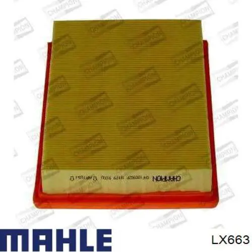 LX663 Mahle Original filtro de aire