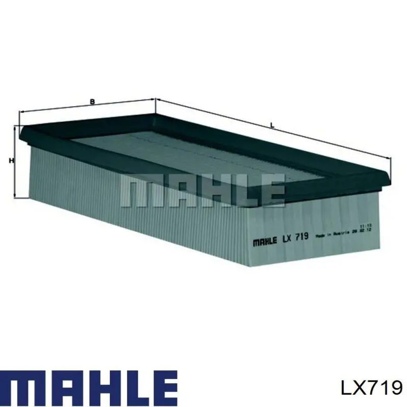 LX719 Mahle Original Filtro de aire de motor