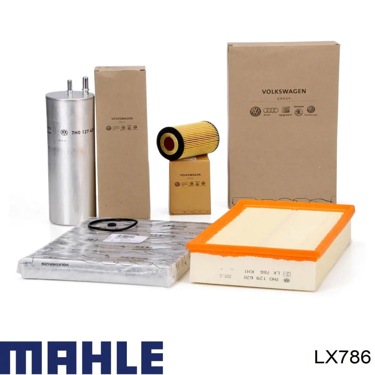 LX786 Mahle Original filtro de aire