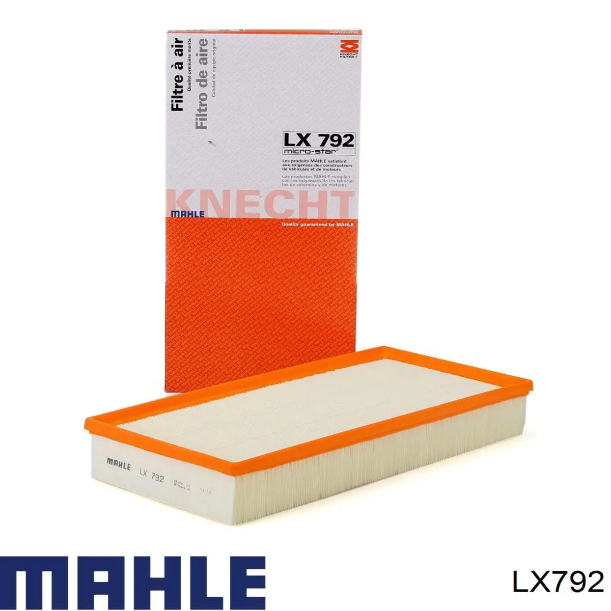 LX792 Mahle Original filtro de aire