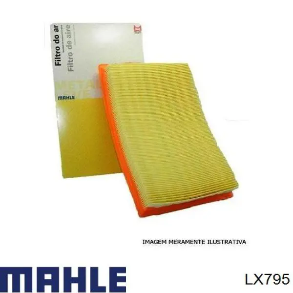 LX795 Mahle Original filtro de aire