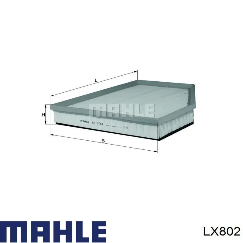 El filtro de aire Mahle Original LX802 precio, desde 9,98 EUR