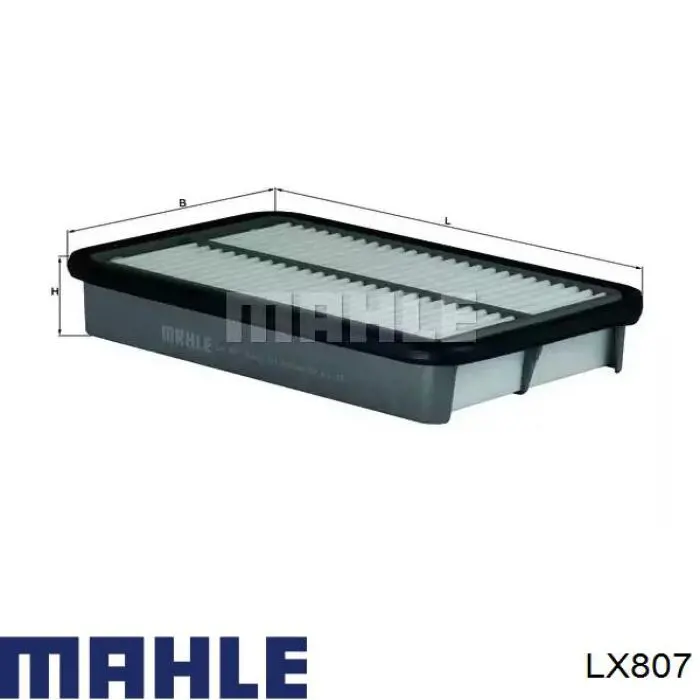 El filtro de aire Mahle Original LX807 precio, desde 3,43 EUR