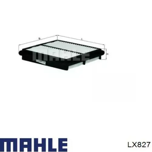 Comprar LX827 Mahle Original Filtro de aire