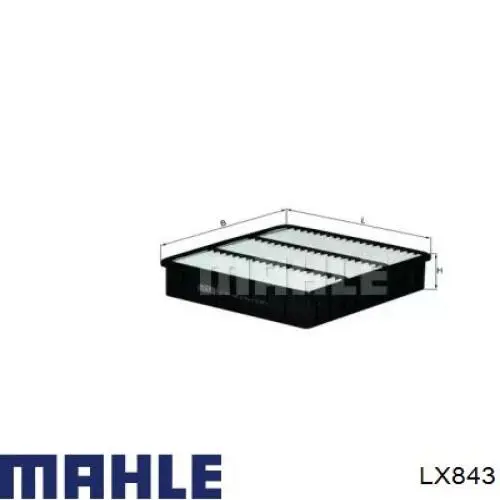 El filtro de aire Mahle Original LX843 precio, desde 13,30 EUR