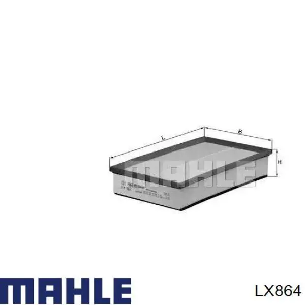 Comprar LX864 Mahle Original Filtro de aire