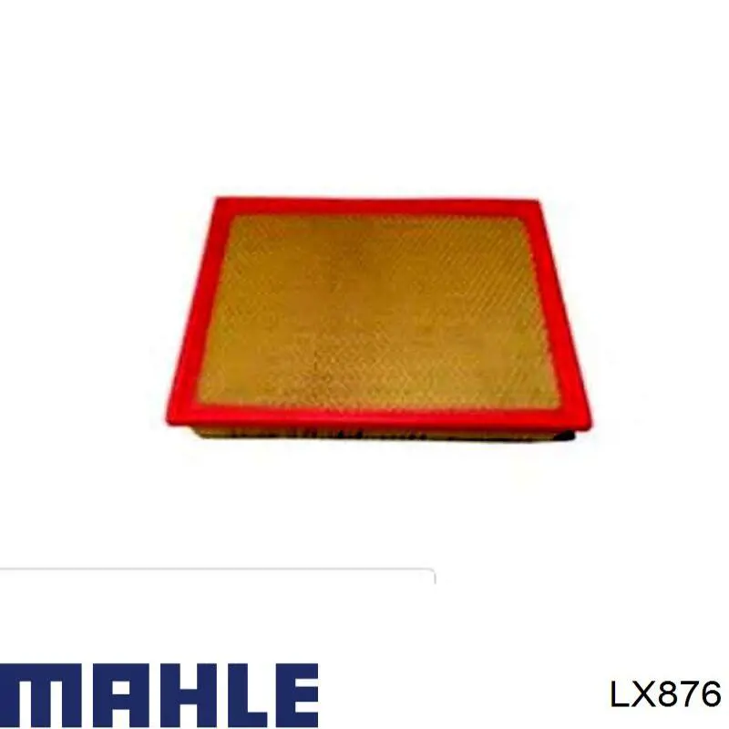 LX876 Mahle Original filtro de aire