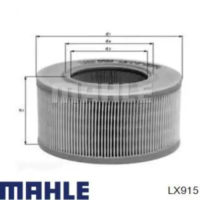 Comprar LX915 Mahle Original Filtro de aire