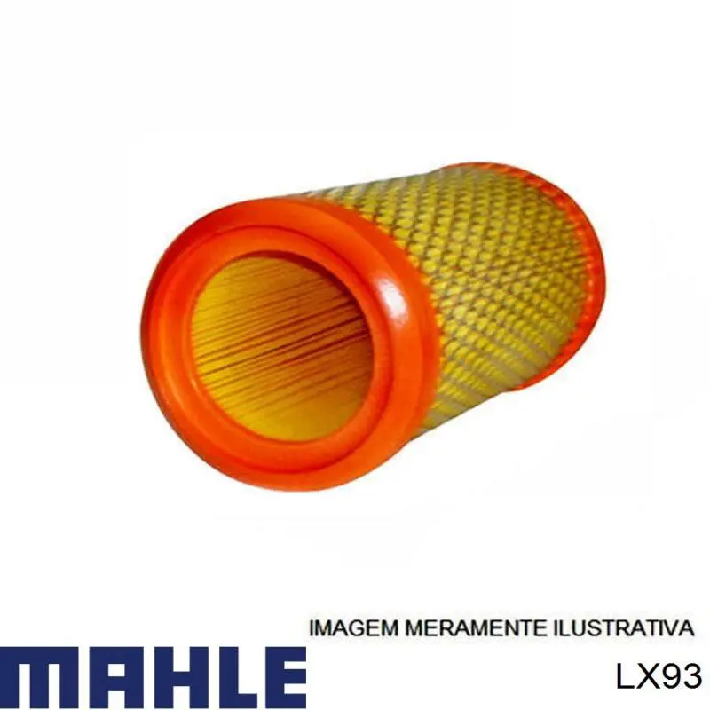 El filtro de aire Mahle Original LX93 precio, desde 53,36 EUR