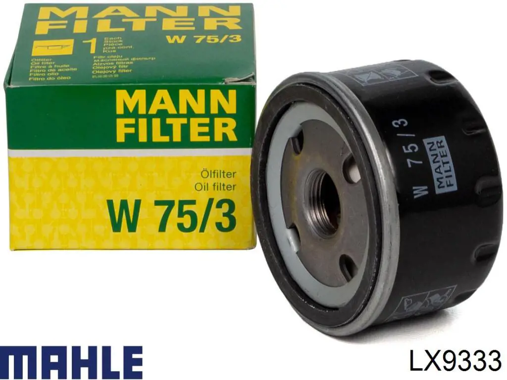 Filtro aire Mahle Original LX9333