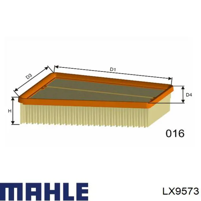 Comprar LX9573 Mahle Original Filtro de aire