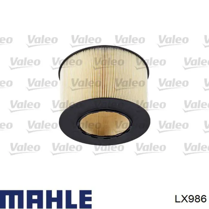 LX986 Mahle Original Filtro de aire de motor