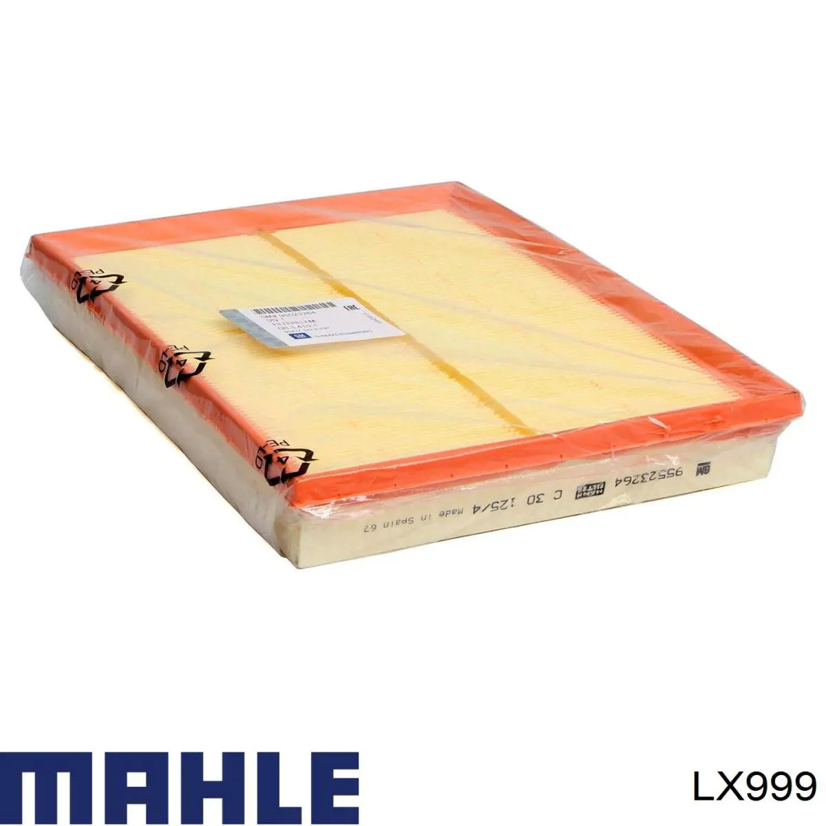 LX999 Mahle Original Filtro de aire de motor