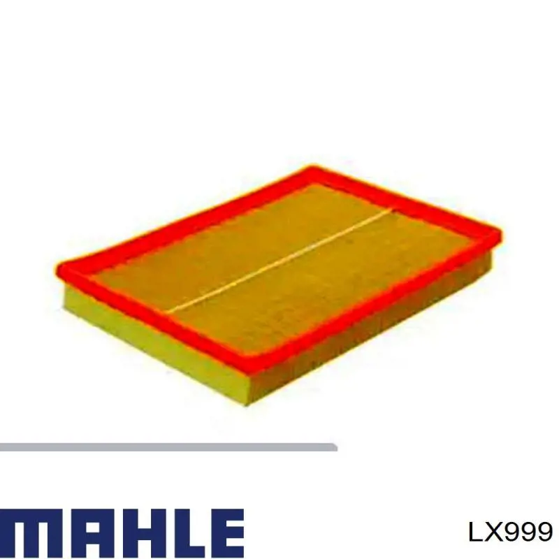 LX999 Mahle Original filtro de aire