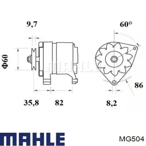 MG504 Mahle Original
