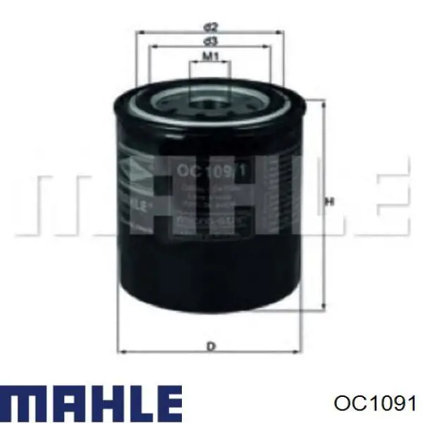 OC1091 Mahle Original filtro de aceite