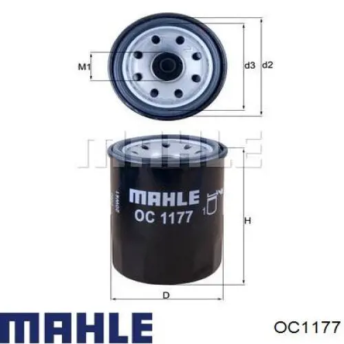 Comprar OC1177 Mahle Original Filtros de aceite