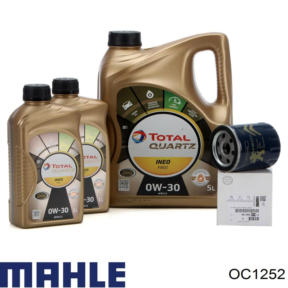OC1252 Mahle Original Filtro aceite