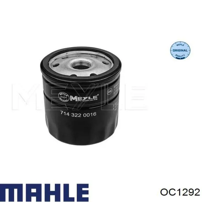 OC1292 Mahle Original filtro de aceite