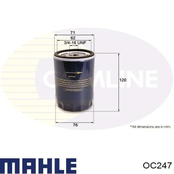 Comprar OC247 Mahle Original Filtros de aceite