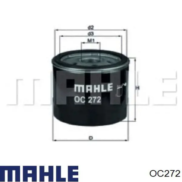 OC272 Mahle Original filtro de aceite