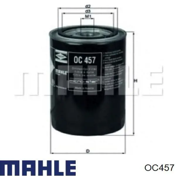 OC457 Mahle Original filtro de aceite