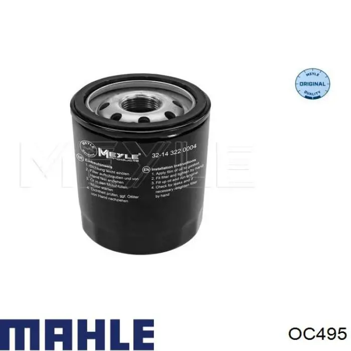 Comprar OC495 Mahle Original Filtros de aceite