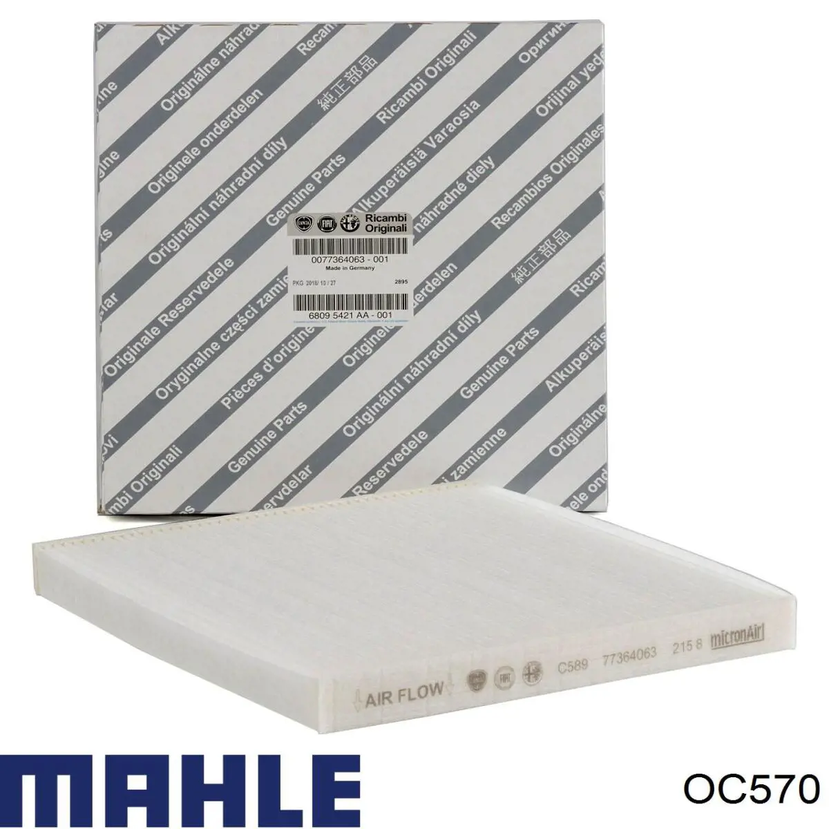 Filtro de aceite Mahle Original OC570 precio, desde 7,69 EUR