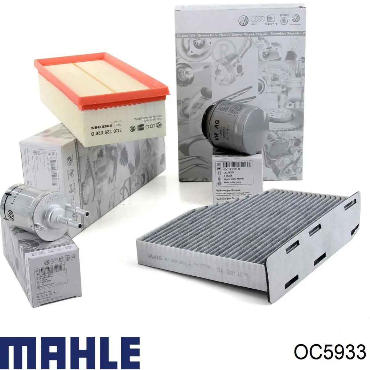 Filtro de aceite Mahle Original OC5933 precio, desde 7,76 EUR