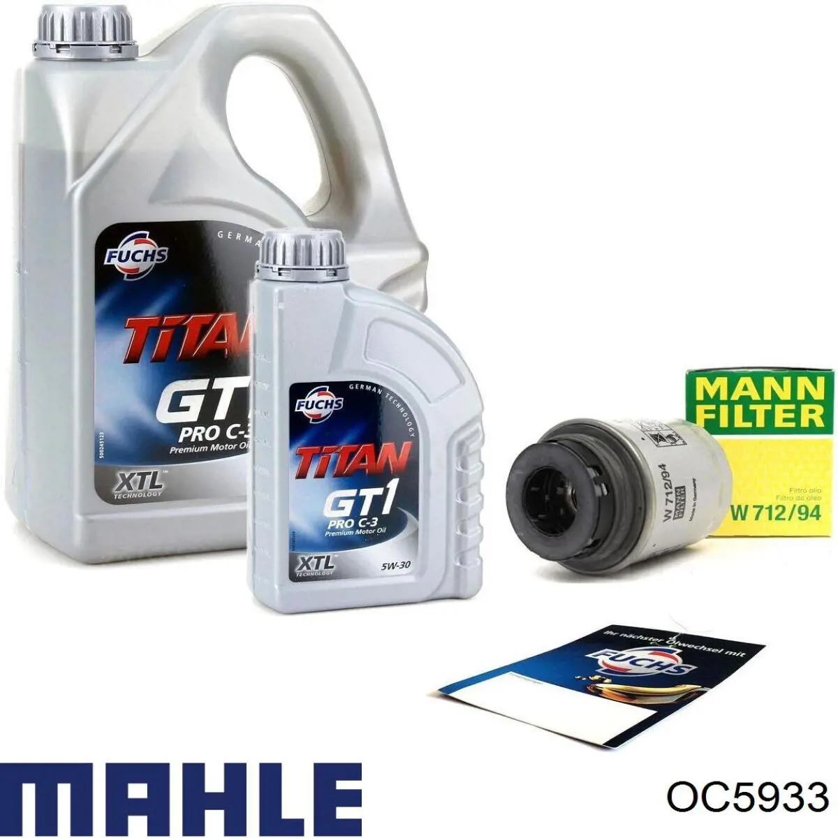 Filtro de aceite OC5933 Mahle Original