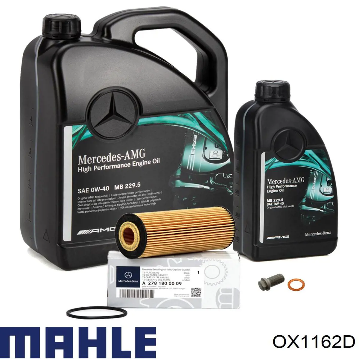 Filtro de aceite OX1162D Mahle Original