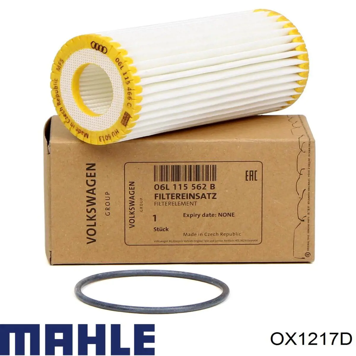 OX1217D Mahle Original filtro de aceite