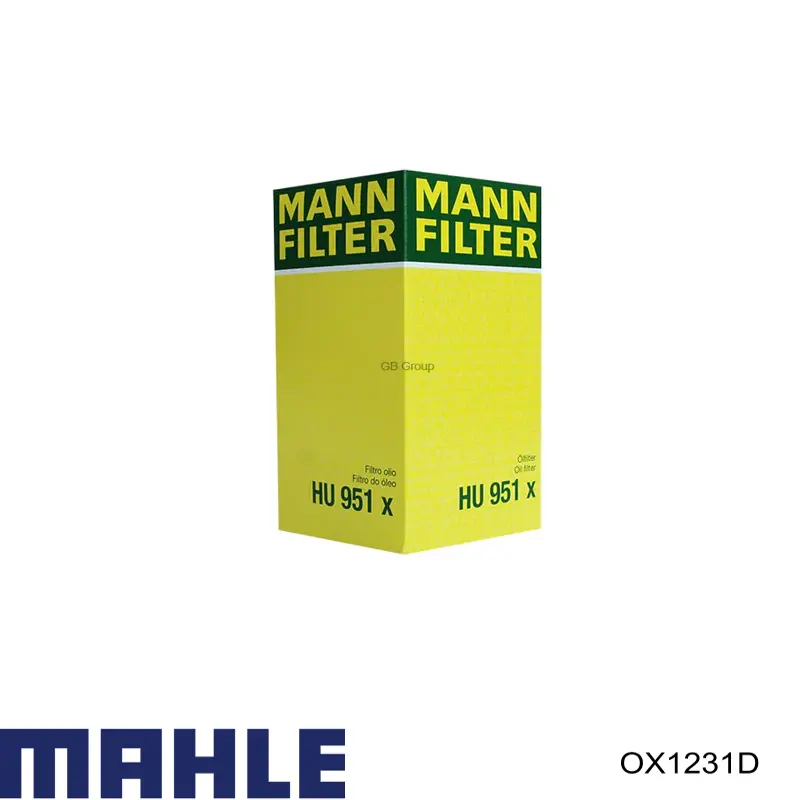 Filtro de aceite Mahle Original OX1231D precio, desde 6,58 EUR