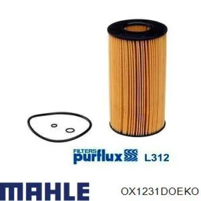 OX1231DOEKO Mahle Original filtro de aceite