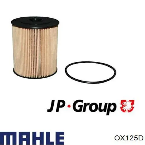 OX 125D Mahle Original filtro de aceite