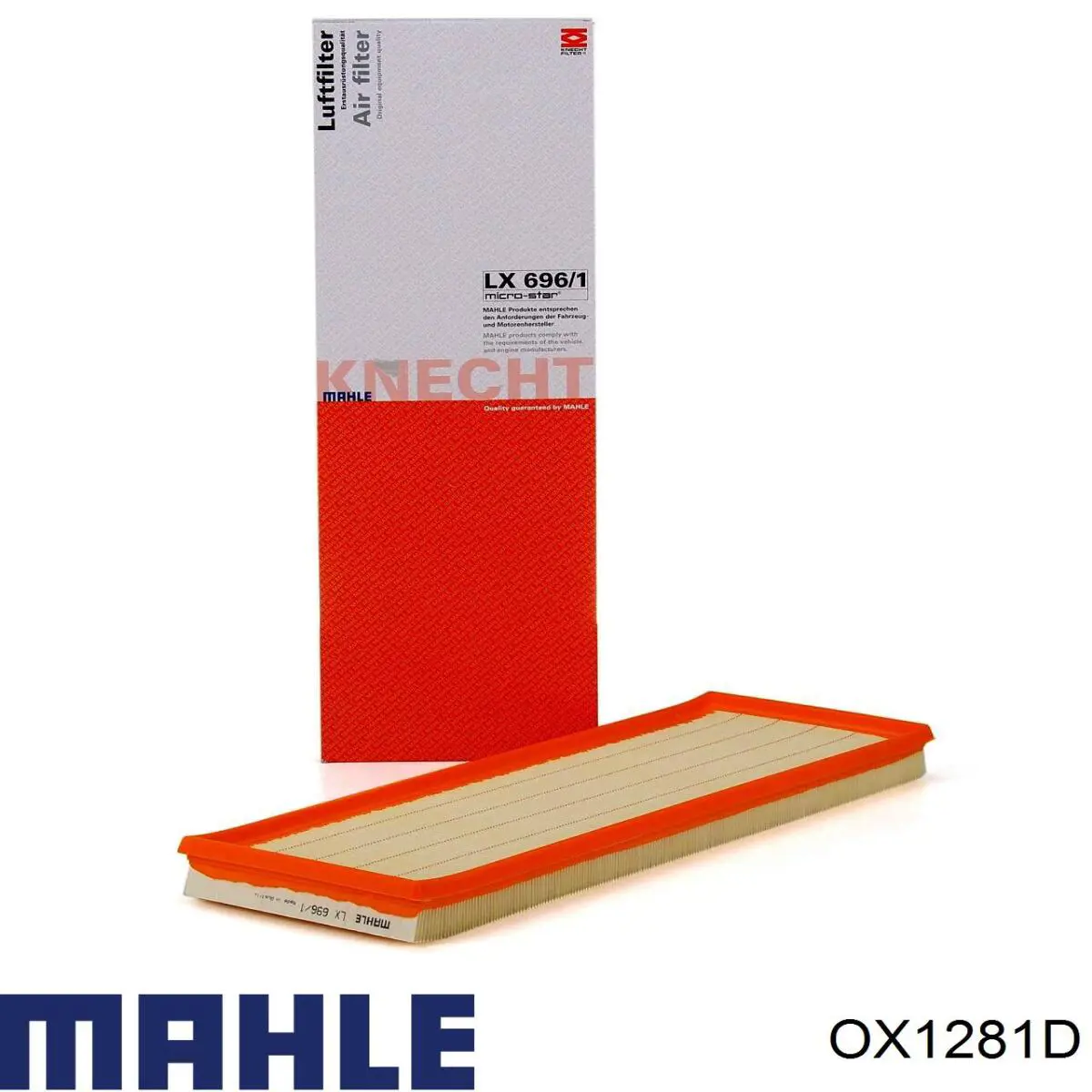 OX1281D Mahle Original filtro de aceite