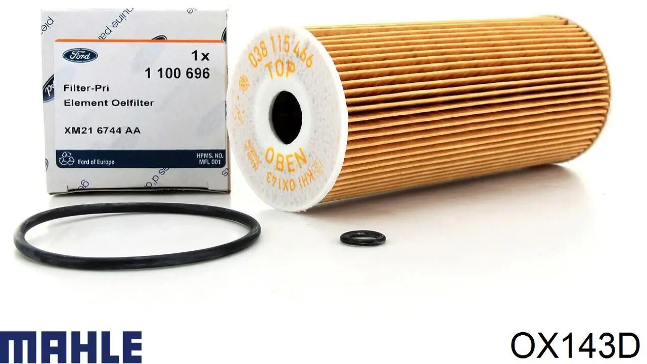 Comprar OX143D Mahle Original Filtros de aceite