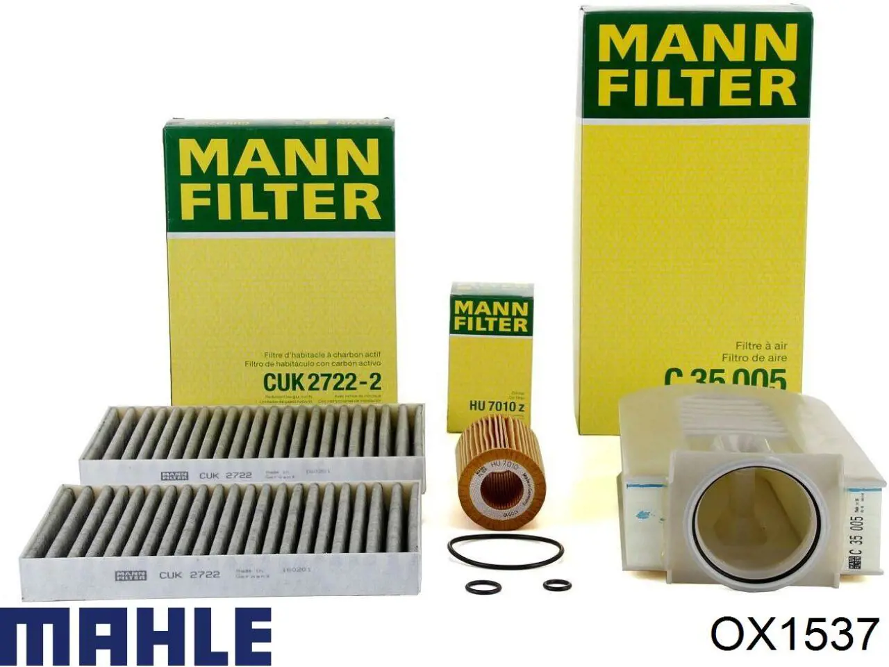 Filtro de aceite OX1537 Mahle Original