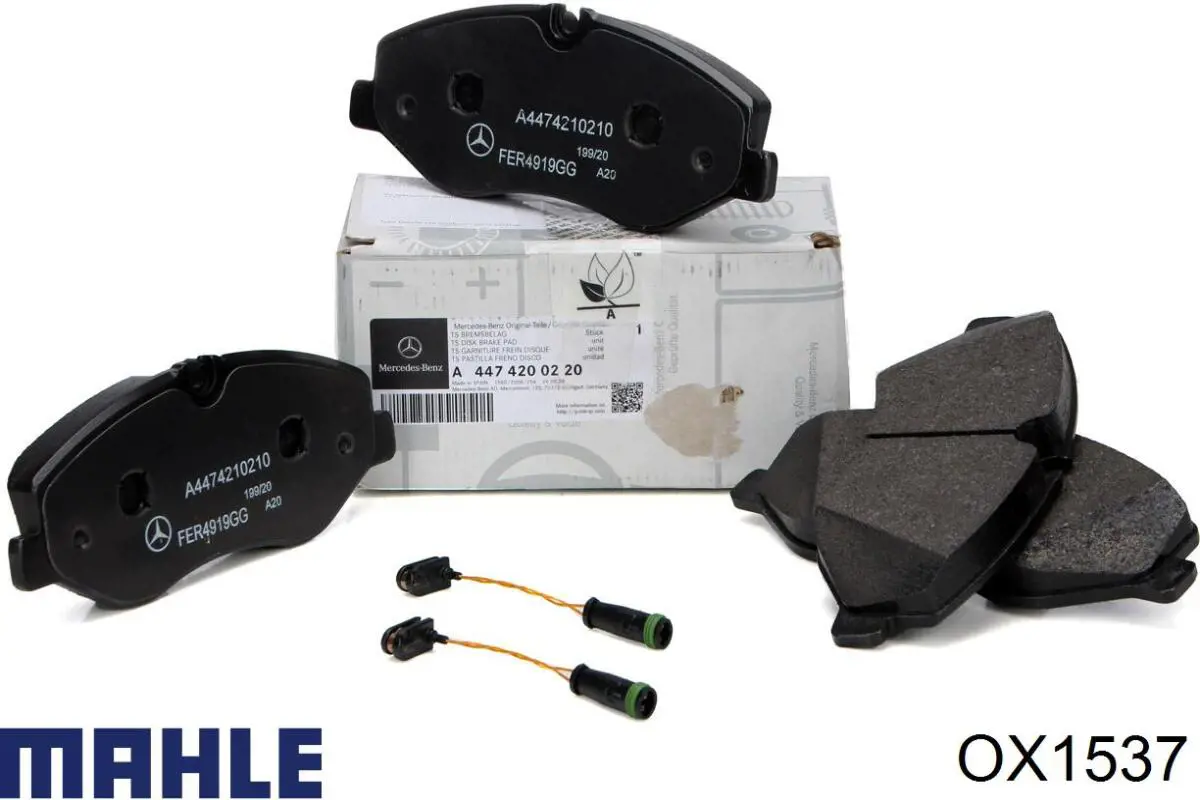 Filtro de aceite motor Mahle Original OX1537