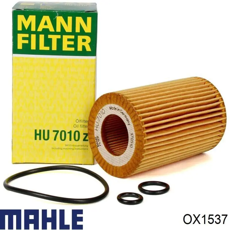 OX1537 Mahle Original filtro de aceite