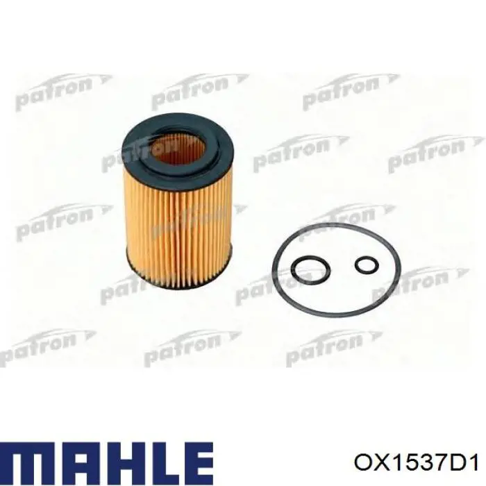 OX1537D1 Mahle Original filtro de aceite