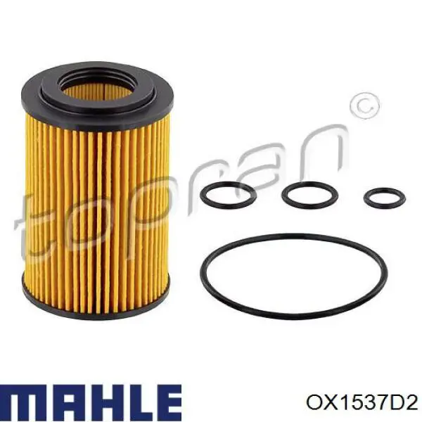 OX1537D2 Mahle Original filtro de aceite