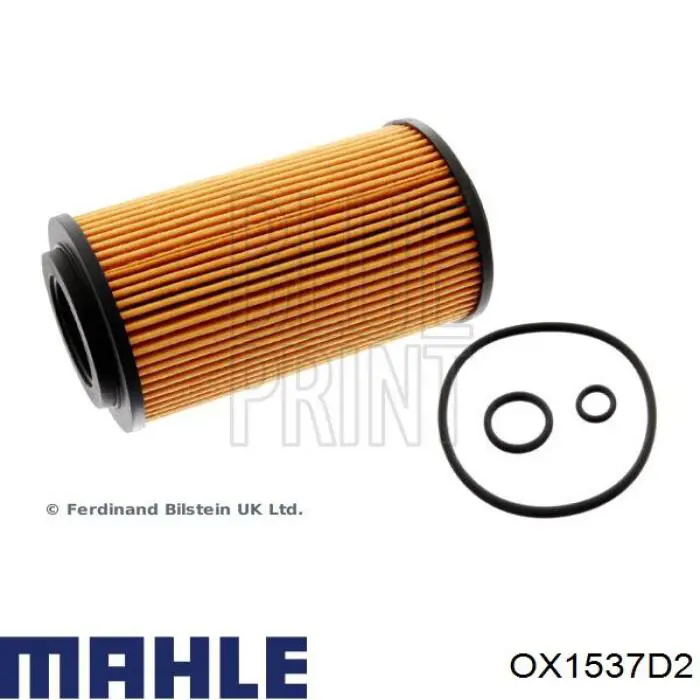 Comprar OX1537D2 Mahle Original Filtros de aceite