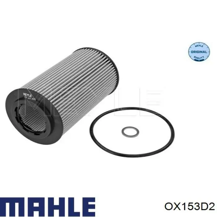 OX153D2 Mahle Original filtro de aceite