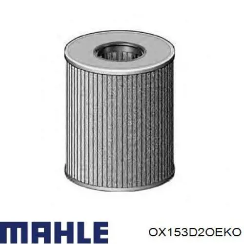 OX153D2OEKO Mahle Original filtro de aceite