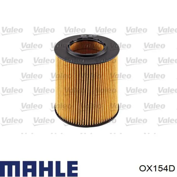 OX154D Mahle Original filtro de aceite
