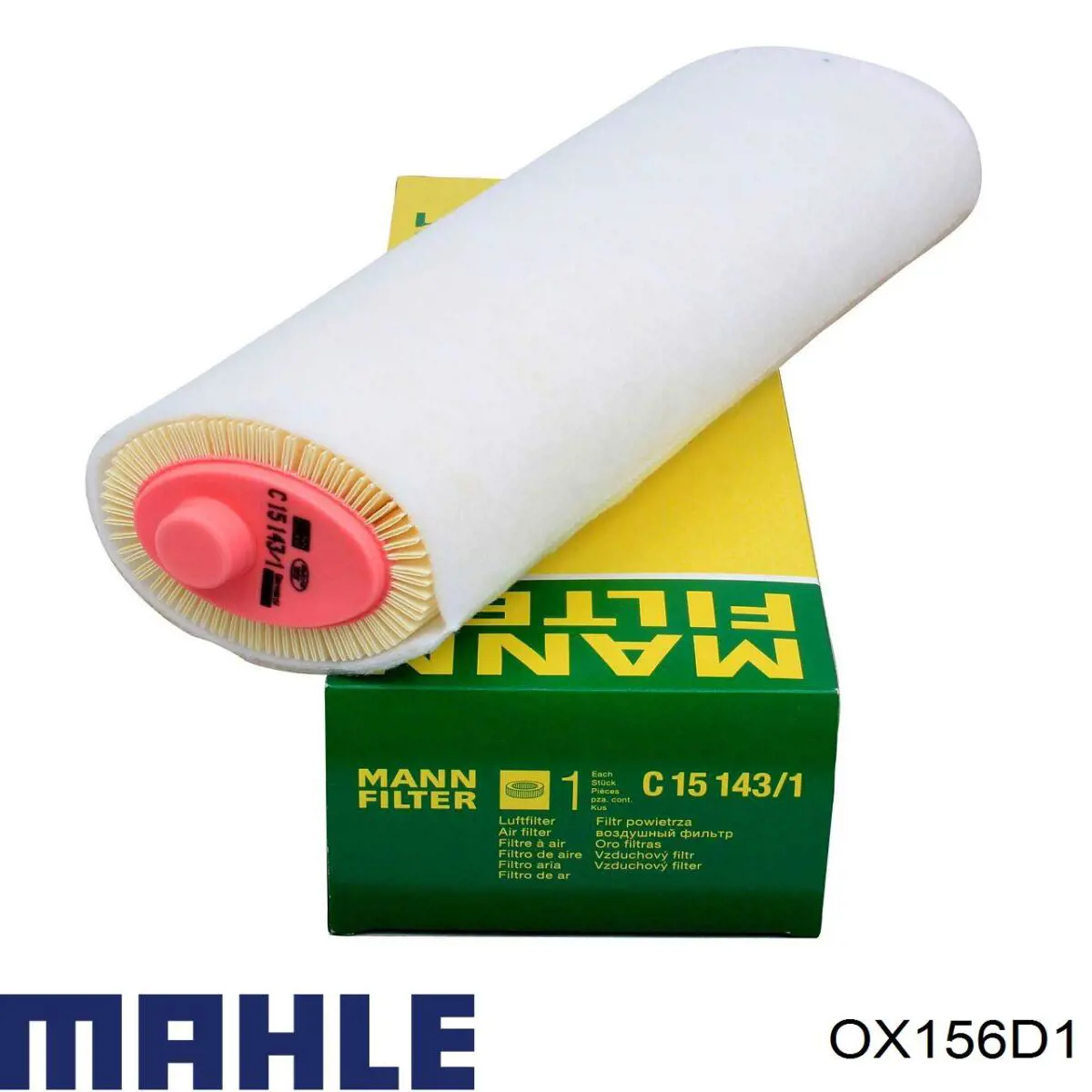 OX156D1 Mahle Original Filtro aceite