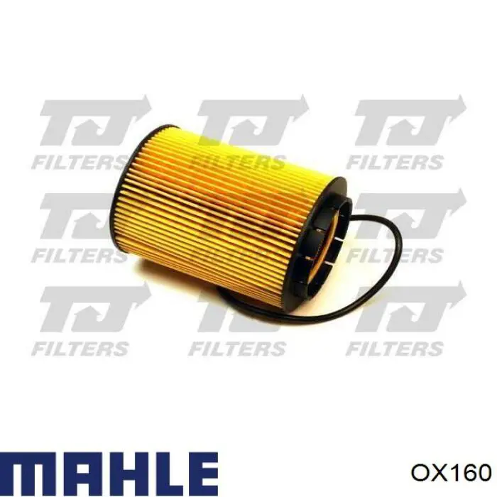 OX160 Mahle Original filtro de aceite